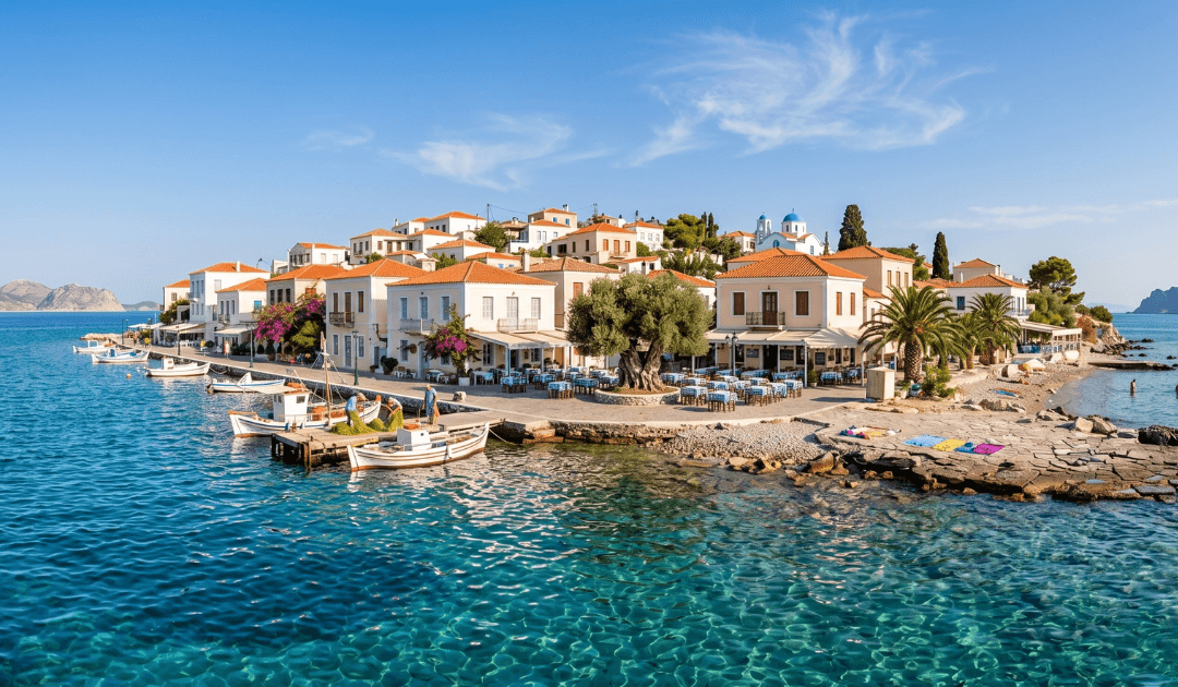 The Beautiful Greek Islands of Mykonos and Santorini