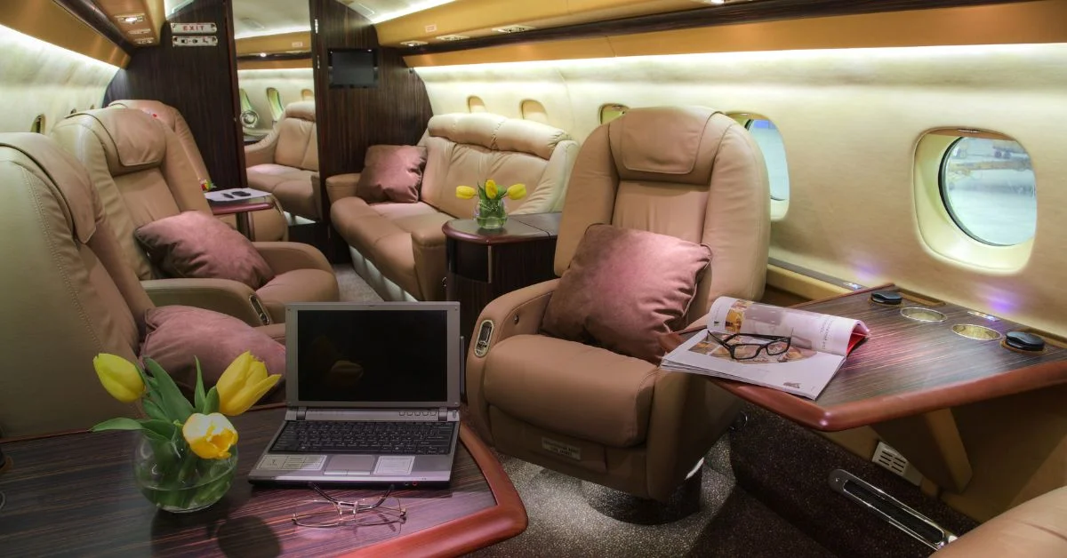 Luxury jet travel Egypt