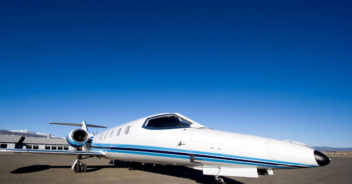 Second Learjet 35A in Athens