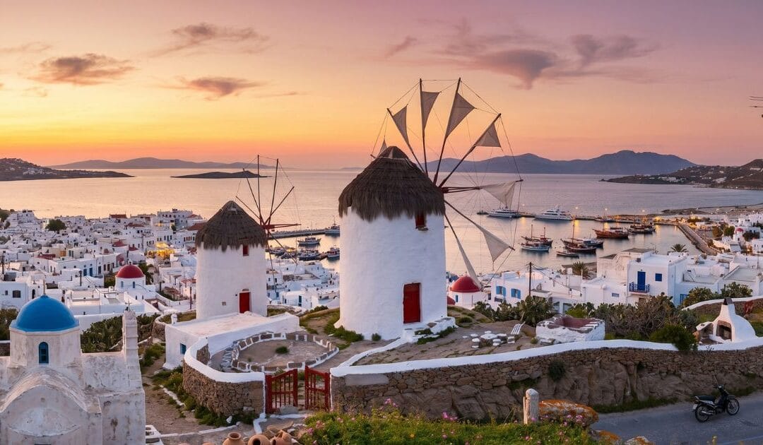 Mykonos – Santorini Helicopter Transfers