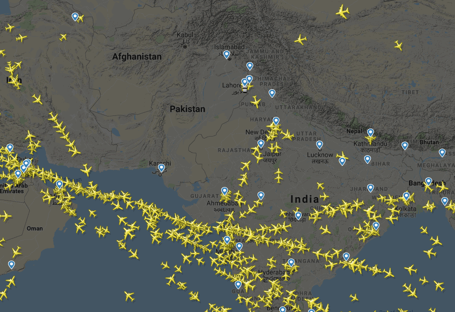 Pakistan Airspace Restrictions Pakistan Airspace Restrictions