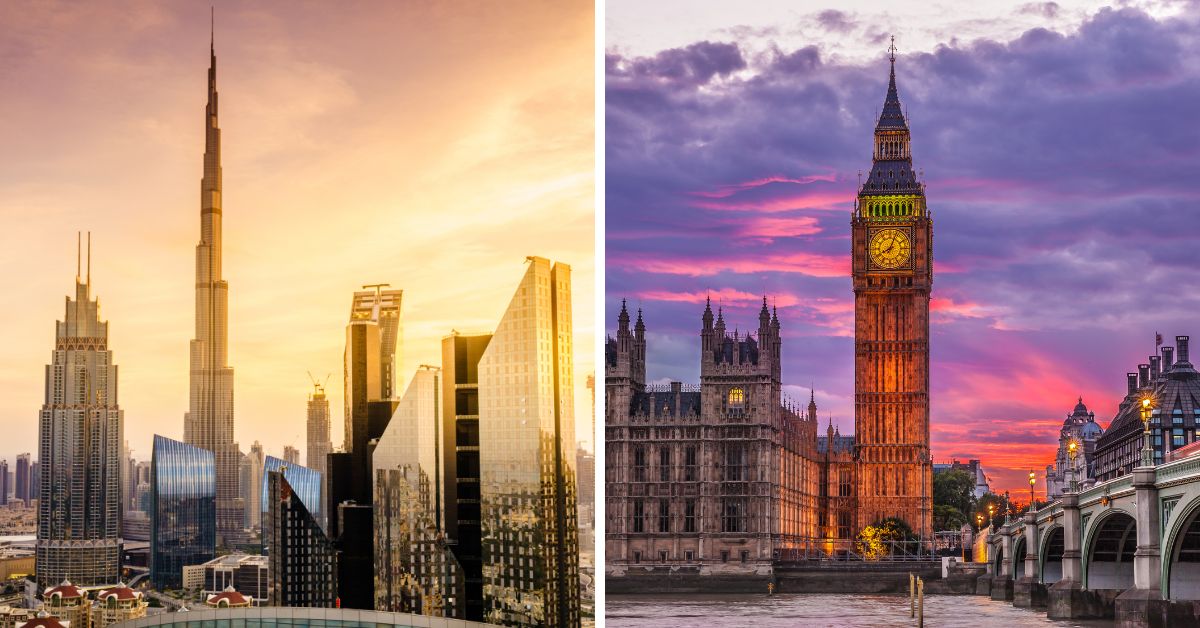 Private Jet Charter Dubai to London