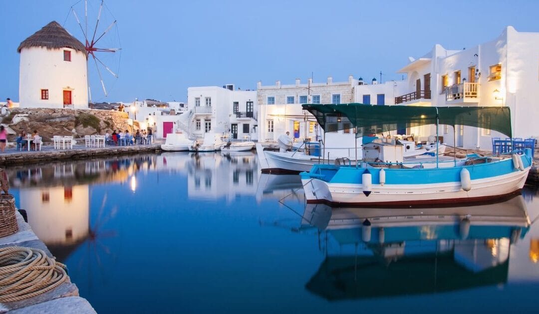 Private Jet and Helicopter charter to Paros