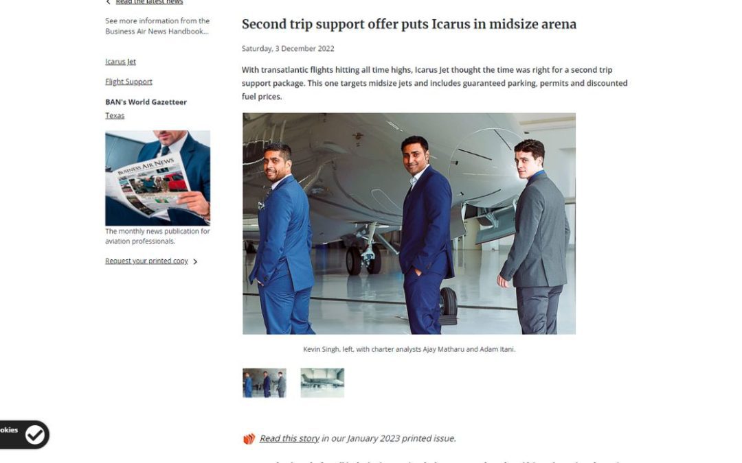 Second trip support offer puts Icarus in midsize arena