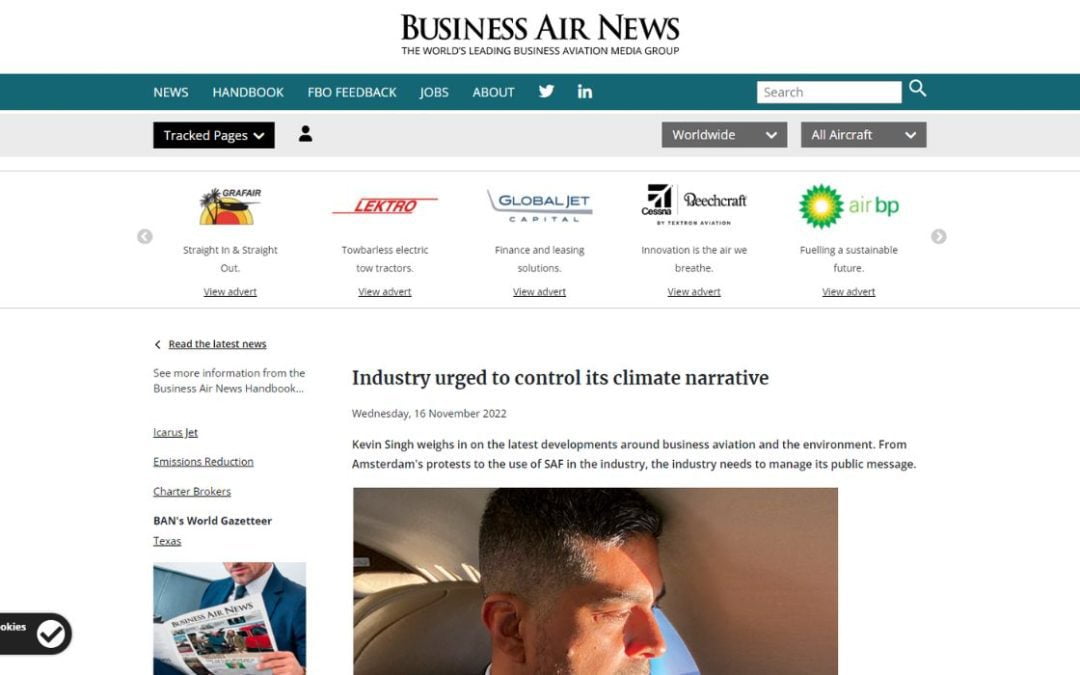 Industry urged to control its climate narrative