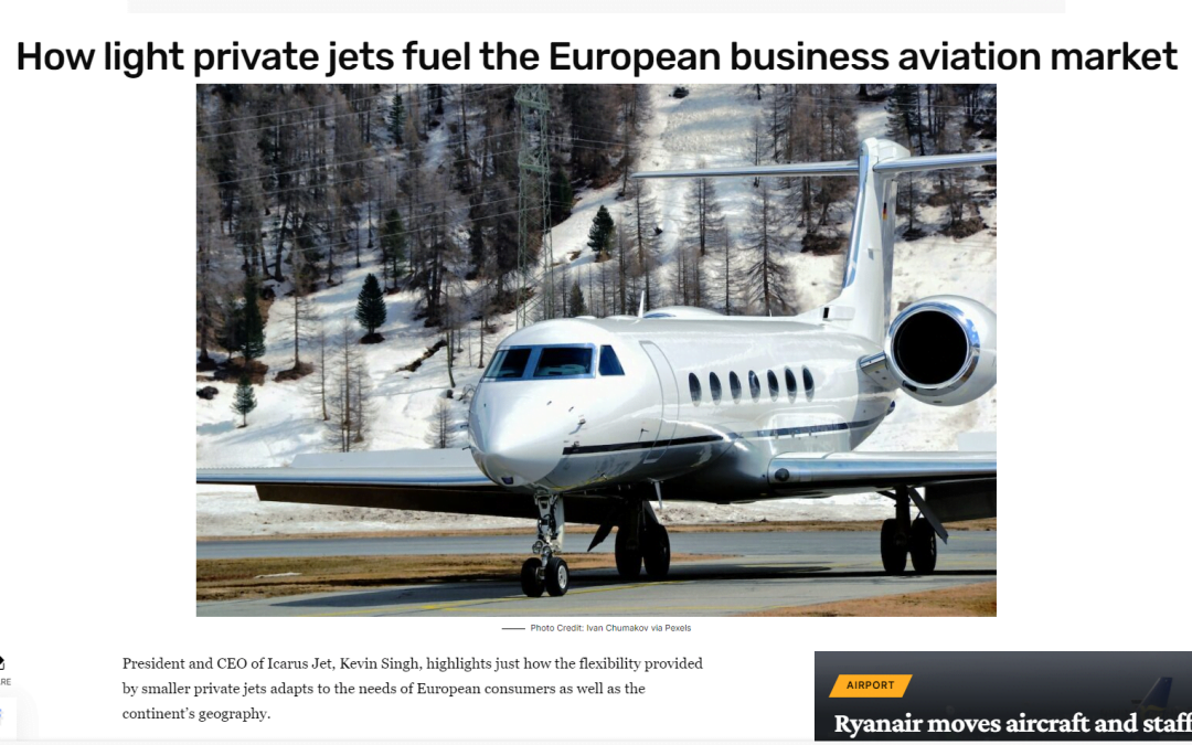 How light private jets fuel the European business aviation market
