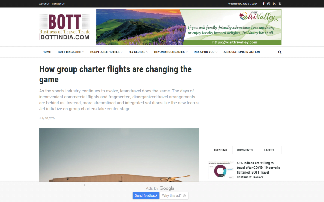 How group charter flights are changing the game