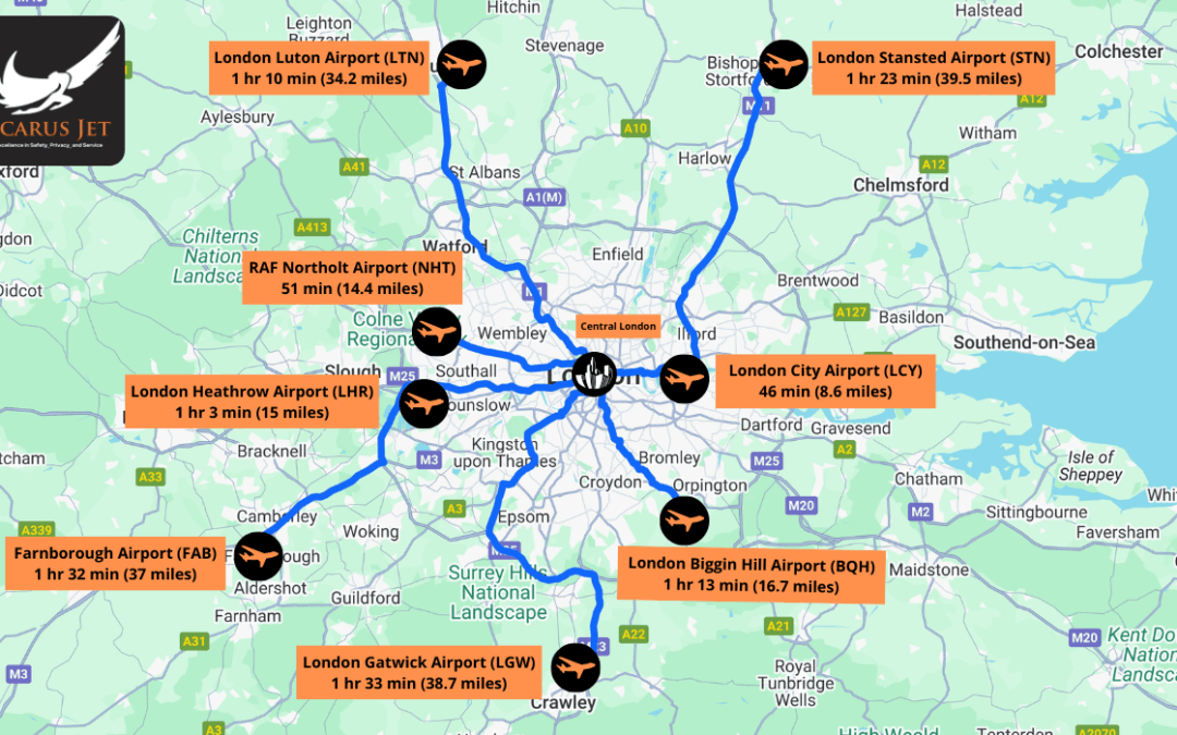 UK winter travel guide: Top airports and key considerations for private jet passengers