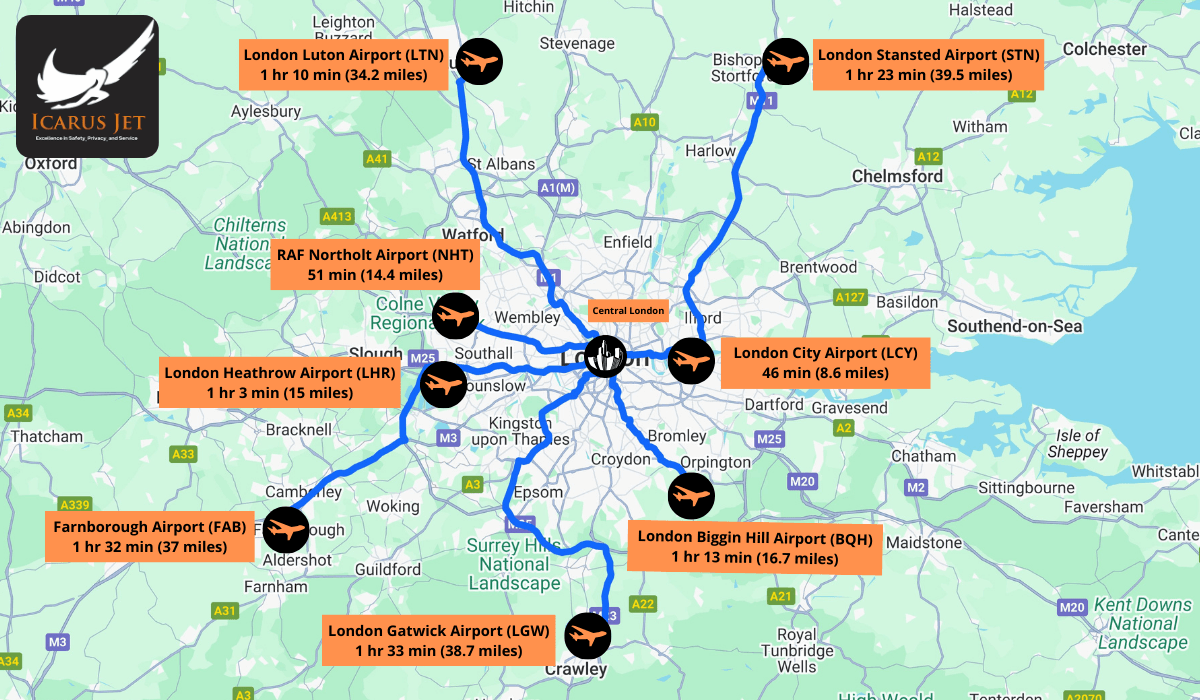 UK winter travel guide: Top airports and key considerations for private jet passengers