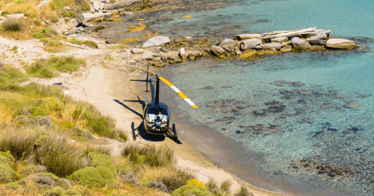 Flying by Helicopter