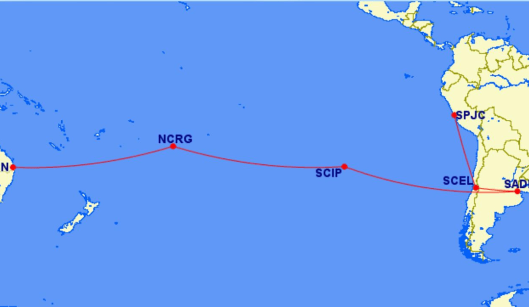 Australia to Peru Trip Support Planning for Private Jet Crews