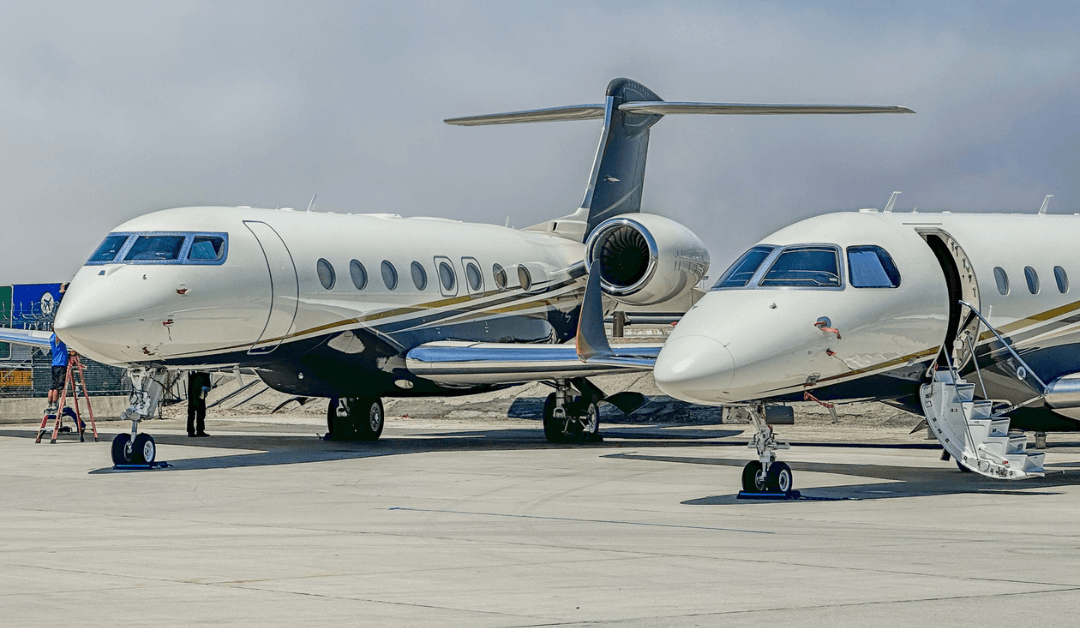 Operating private jets during the World Economic Forum Davos 2026