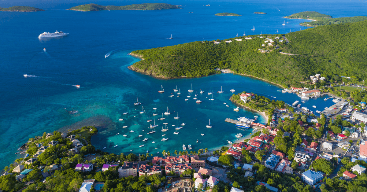 Top Caribbean island-hopping routes by private aircraft