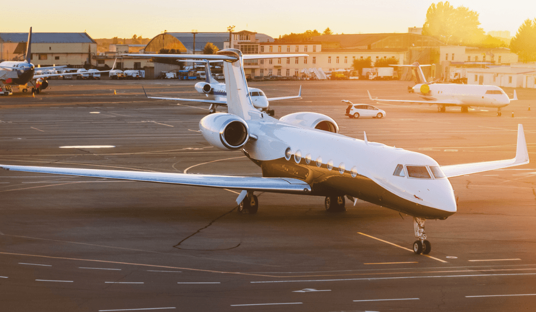 What drives private jet charter prices during conflicts