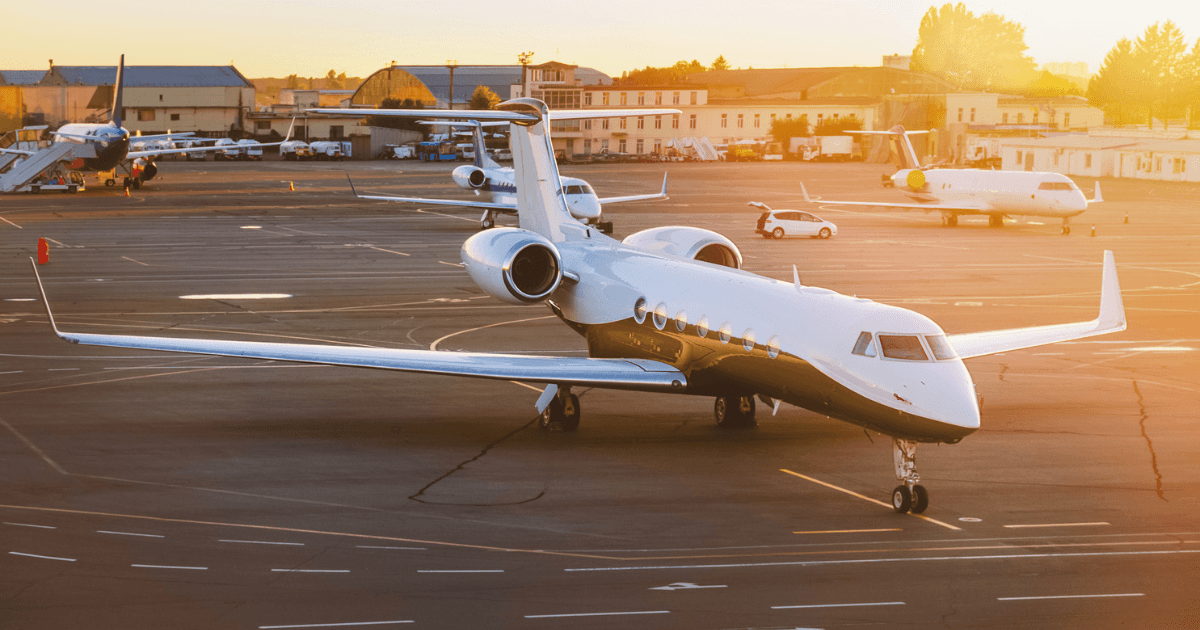 What drives private jet charter prices during conflicts
