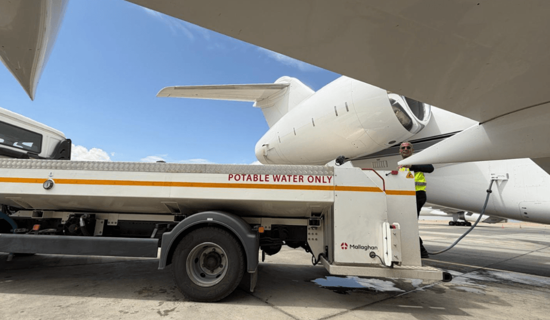 Potable water on private jets: a closer look from the ground