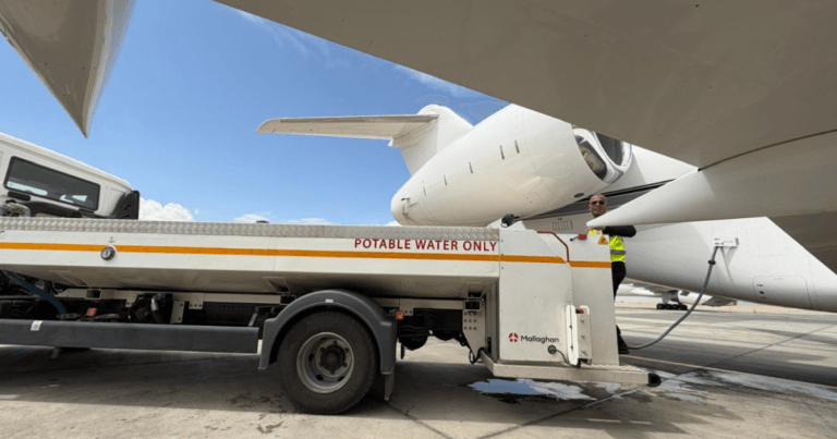Potable Water on Private Jets: A Closer Look from the Ground