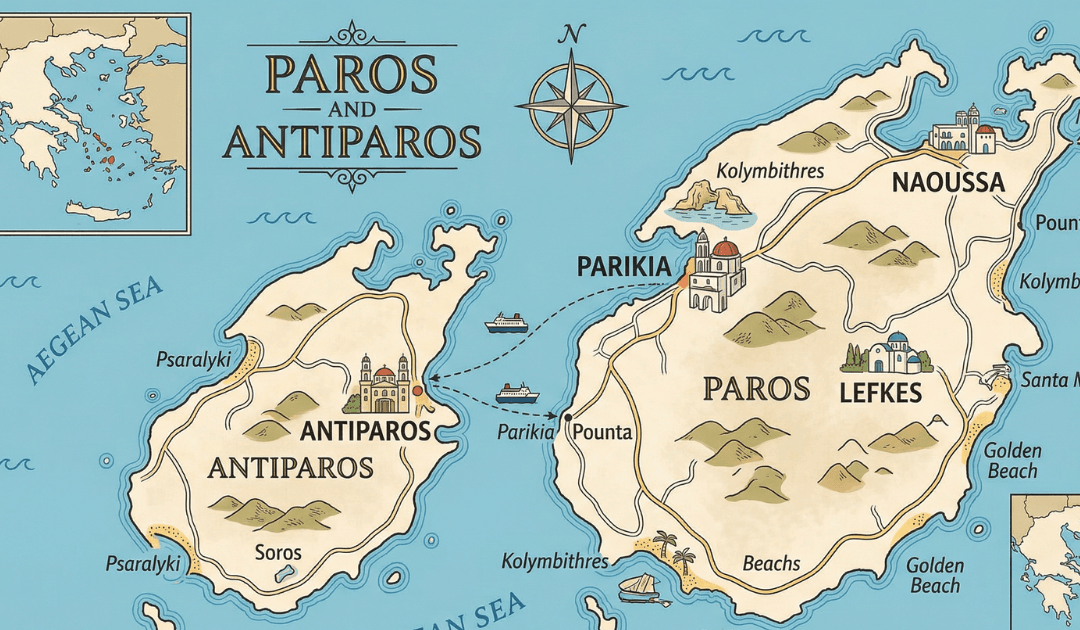Private Jet & Helicopter Access to Paros and Antiparos – Complete Guide