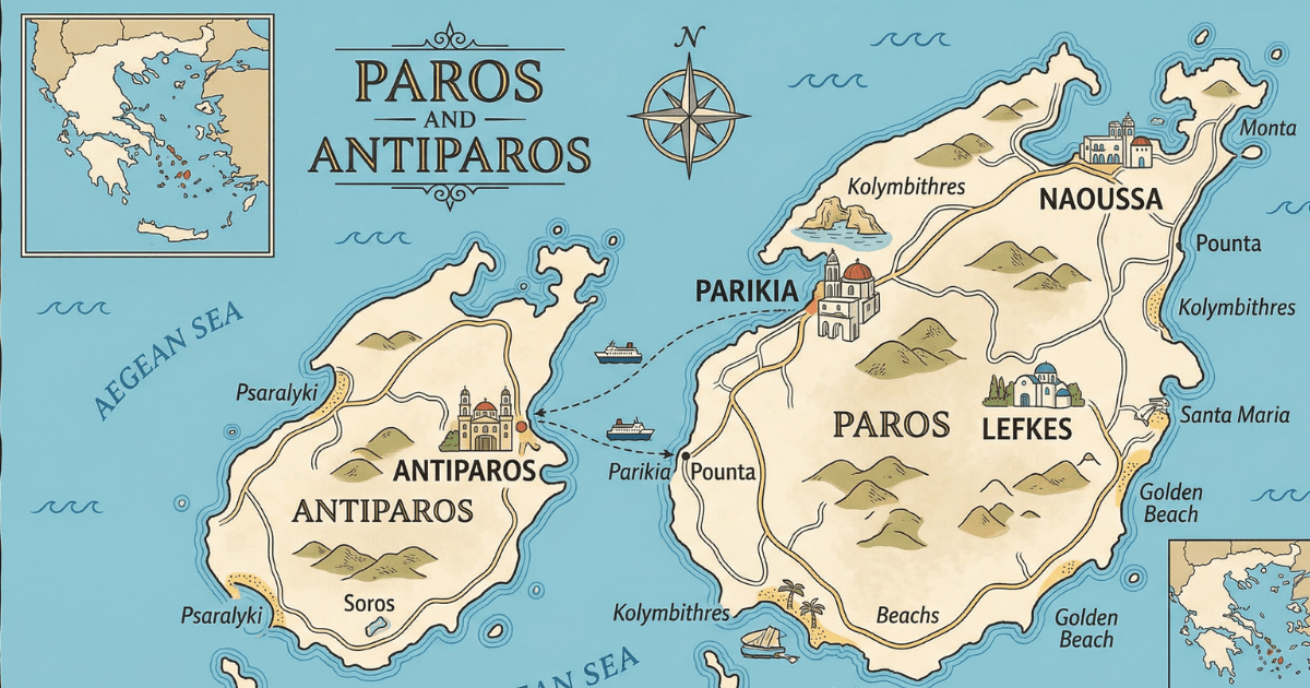 Accessing Paros and Antiparos by private jet and helicopter this summer