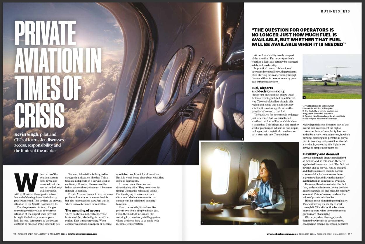 PRIVATE AVIATION IN TIMES OF CRISIS