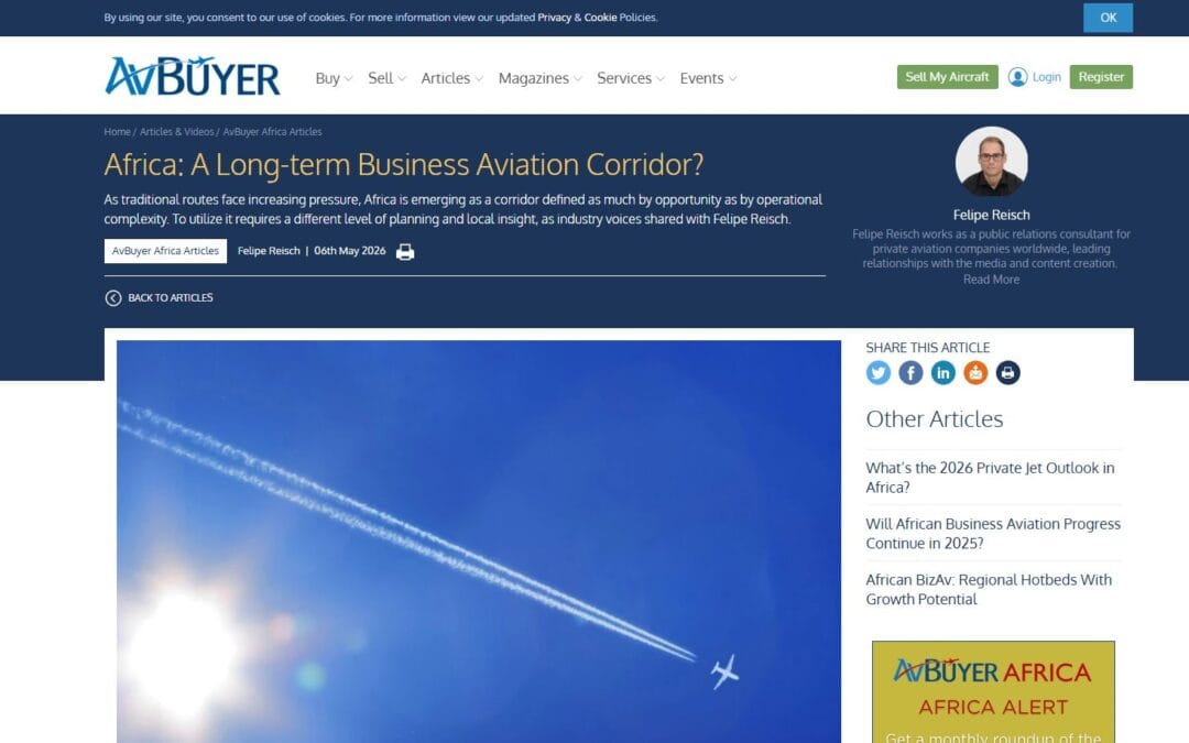 Africa: A Long-term Business Aviation Corridor?