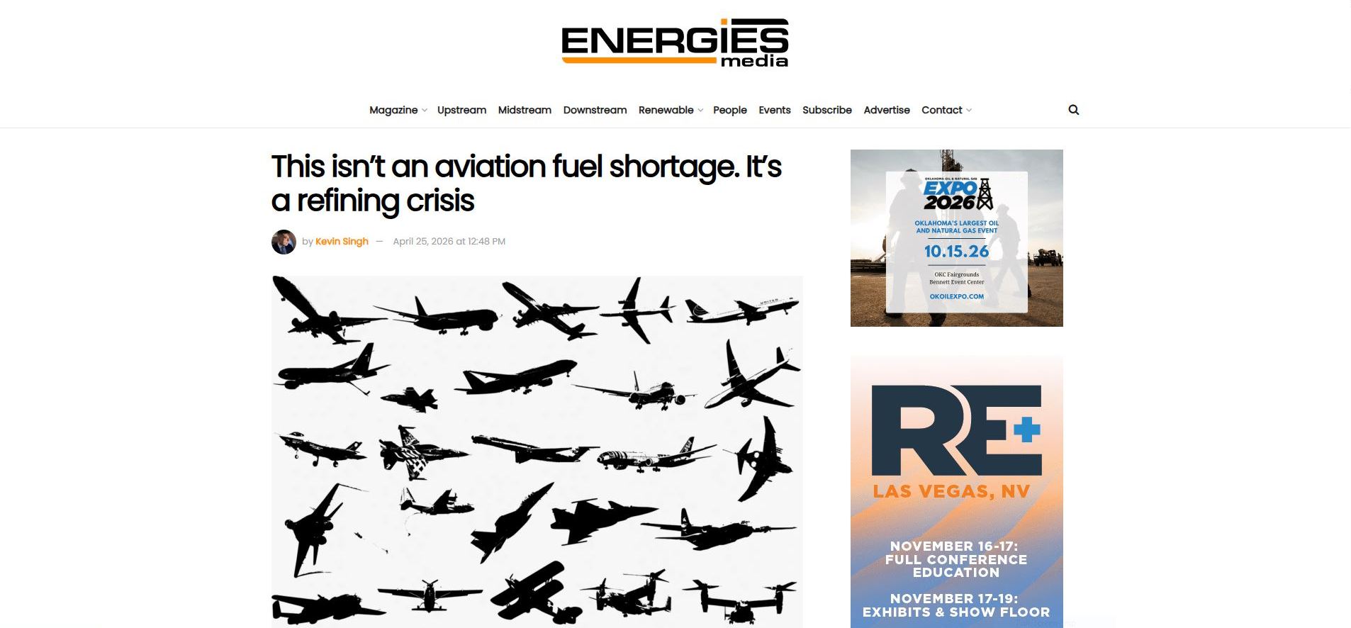 This isn’t an aviation fuel shortage. It’s a refining capacity crisis.