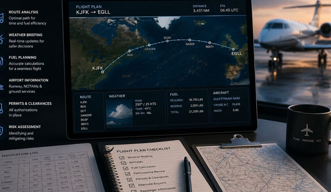 When a flight plan is no longer enough