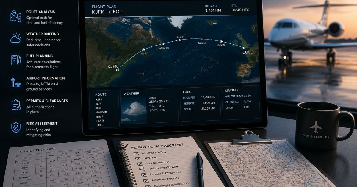When a flight plan is no longer enough